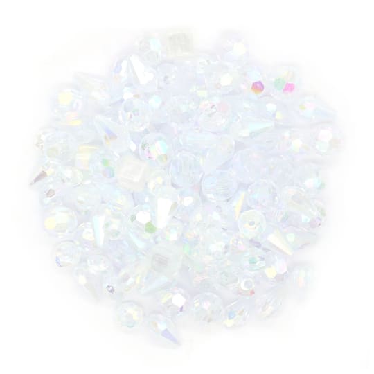 Mixed Faceted Beads, 260ct. by Creatology™